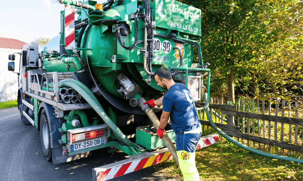 debouchage canalisation par lafourcade assainissement dans les landes